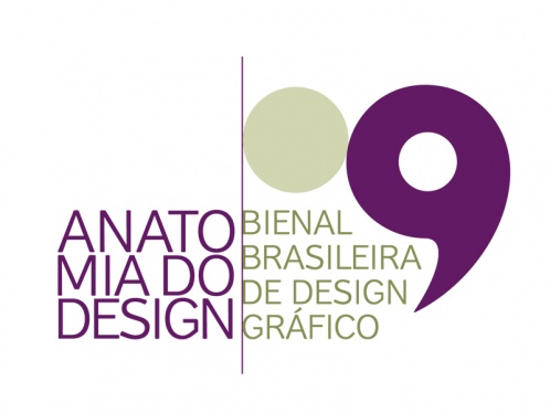 Marca principal para a 9 Bienal Brasileira de Design Grfico