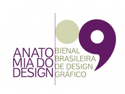 Marca principal para a 9ª Bienal Brasileira de Design Gráfico